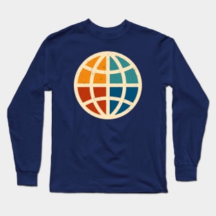 Vintage earth Long Sleeve T-Shirt